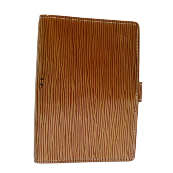LOUIS VUITTON Cyber Epi Agenda PM Day Planner Cover Orange M99081 LV Auth 67475 - Picture 1 of 16